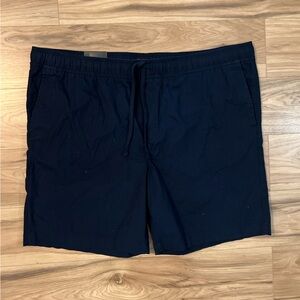 Banana Republic Men's Navy Pull On Deck Shorts